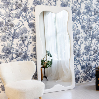 Cheval Full-Length Curvy Mirror | 190 x 90cm - C&F Creation