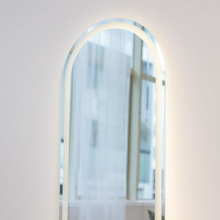 Lyra Oval LED Full-Length Mirror | 155 x 45cm - C&F Creation