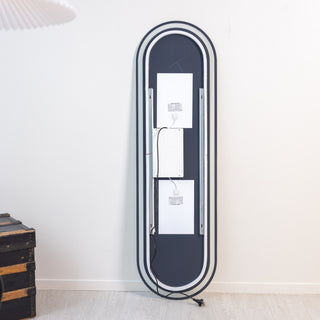 Lyra Oval LED Full-Length Mirror | 155 x 45cm - C&F Creation