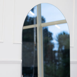 Rachelle Frameless Arched Floor Mirror | 180 x 80cm - C&F Creation