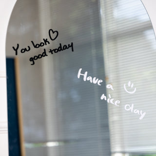 Rachelle Frameless Arched Floor Mirror | 180 x 80cm - C&F Creation