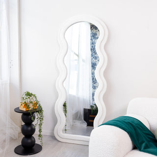Velora Wavy Floor Mirror | 170 x 70cm - C&F Creation