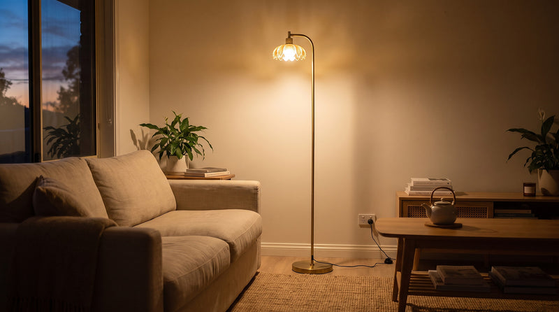 How to choose a floor lamp for an Australian living room