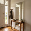 C&F Creation Aldren Alba Rectangular Full Length Mirror 200x100cm positioned vertically in hallway creating depth in NZ entryway