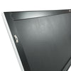 C&F Creation Aldren Alba Rectangular Full Length Mirror 200x100cm front view on white background showing full rectangular white frame
