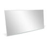 C&F Creation Aldren Alba Rectangular Full Length Mirror 200x100cm bottom corner detail on white background showing frame finish