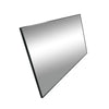 C&F Creation Aldren X Rectangular Full Length Mirror 200x100cm three quarter front angle on white background