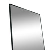 C&F Creation Aldren X Rectangular Full Length Mirror 200x100cm leaning angle on white background showing full mirror