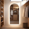Clair Arched Backlit LED Full-Length Mirror | 180 x 80cm - 04 Dressing Room