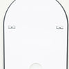 Clair Arched Backlit LED Full-Length Mirror | 180 x 80cm - 13 Detail, rear hanger fittings