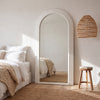 Fontenay Stepped Arch Full-Length Mirror | 200 x 100cm - 02 Bedroom Morning Light