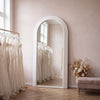 Fontenay Stepped Arch Full-Length Mirror | 200 x 100cm - 05 Bridal Boutique, leaning