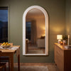 Fontenay Stepped Arch Full-Length Mirror | 200 x 100cm - 06 Dining Room Evening