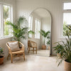 Magna Alba Arched Full-Length Mirror | 200 x 100cm — 01 Coastal Sunroom