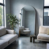 Magna Alba Arched Full-Length Mirror | 200 x 100cm — 05 Microcement Hallway
