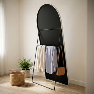 Magna Alba Arched Full-Length Mirror | 200 x 100cm — 06 ThreeQuarter Rail Dressing