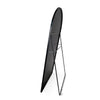 Magna X Arched Full-Length Mirror | 200 x 100cm — 08 Rear Hanging Rail