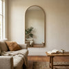 C&F Creation Titan Aurelia Arched Full Length Mirror 180x80cm wall mounted in NZ living room