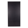 Tivoli X black rectangular window full length mirror 200 x 100cm rear panel