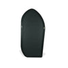 C&F Creation Cascade X Irregular Frameless Full Length Mirror 200x100cm rear view on white background showing MDF backing panel and mounting hardware