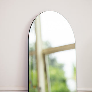 Eclipse Oval Frameless Full-Length Mirror | 180 x 40cm - C&F Creation