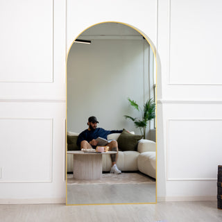 Grandeur Aurelia Arched Full-Length Floor Mirror | 200 x 100cm - C&F Creation
