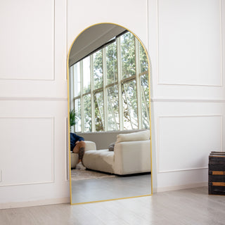 Grandeur Aurelia Arched Full-Length Floor Mirror | 200 x 100cm - C&F Creation