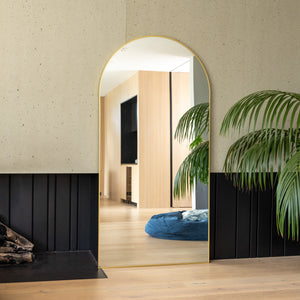 Grandeur Aurelia Arched Full-Length Floor Mirror | 200 x 100cm