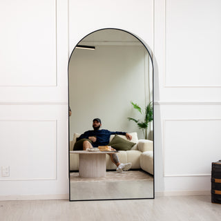 Grandeur X Arched Full-Length Floor Mirror | 200 x 100cm - C&F Creation
