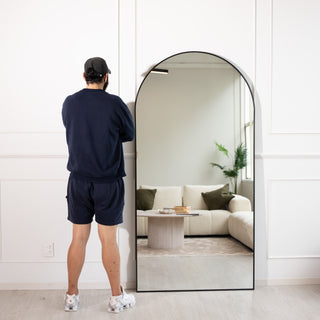 Grandeur X Arched Full-Length Floor Mirror | 200 x 100cm - C&F Creation