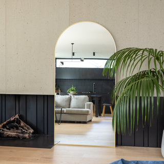 Grandeur Aurelia Arched Full-Length Floor Mirror | 200 x 100cm - C&F Creation