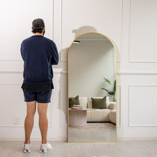 Titan Aurelia Arched Full-Length Mirror | 180 x 80cm