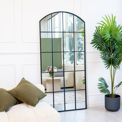 Le Beau Arched Window Full-Length Mirror | 190 x 90cm - C&F Creation
