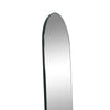 C&F Creation Louis Arched Full Length Mirror 220x120cm side profile on white background showing 33mm aluminium frame depth