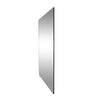C&F Creation Lowen X Rectangular Full Length Mirror 220x120cm three quarter angle on white background showing frame depth