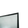 C&F Creation Lowen X Rectangular Full Length Mirror 220x120cm aluminium frame detail on white background