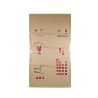 C&F Creation Lowen X Rectangular Full Length Mirror 220x120cm sealed packaging carton with C&F Creation branding showing Lowen X label