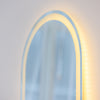 Lyra Oval LED Full-Length Mirror | 155 x 45cm - C&F Creation