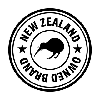 Icon representing New Zealand owned brand offering local quality and trust.