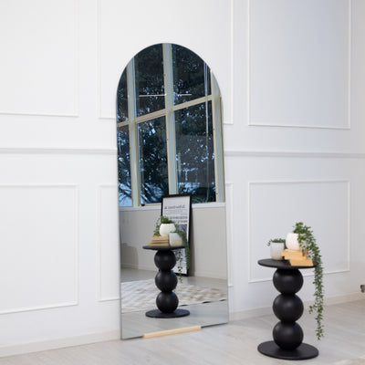 Rachelle Frameless Arched Floor Mirror | 180 x 80cm - C&F Creation