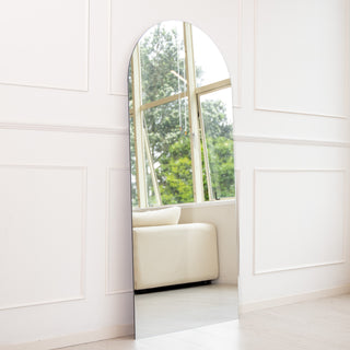 Rachelle Frameless Arched Floor Mirror | 180 x 80cm - C&F Creation