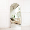 Rachelle Frameless Arched Floor Mirror | 180 x 80cm - C&F Creation