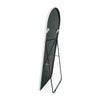 C&F Creation Svelte Alba Arched Full Length Mirror 160x60cm rear view with freestanding stand on white background showing backing