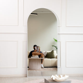 Titan Alba Arched Full-Length Mirror | 180 x 80cm - C&F Creation