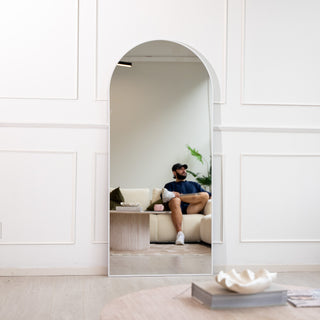 Titan Alba Arched Full-Length Mirror | 180 x 80cm - C&F Creation
