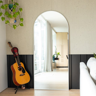 Titan Alba Arched Full-Length Mirror | 180 x 80cm - C&F Creation