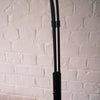 Close-up of the main support pole showing the quality assembly. Illustrates how the individual arm cables neatly feed into the central tube. Highlights the smooth metal joinery and durable construction standards.