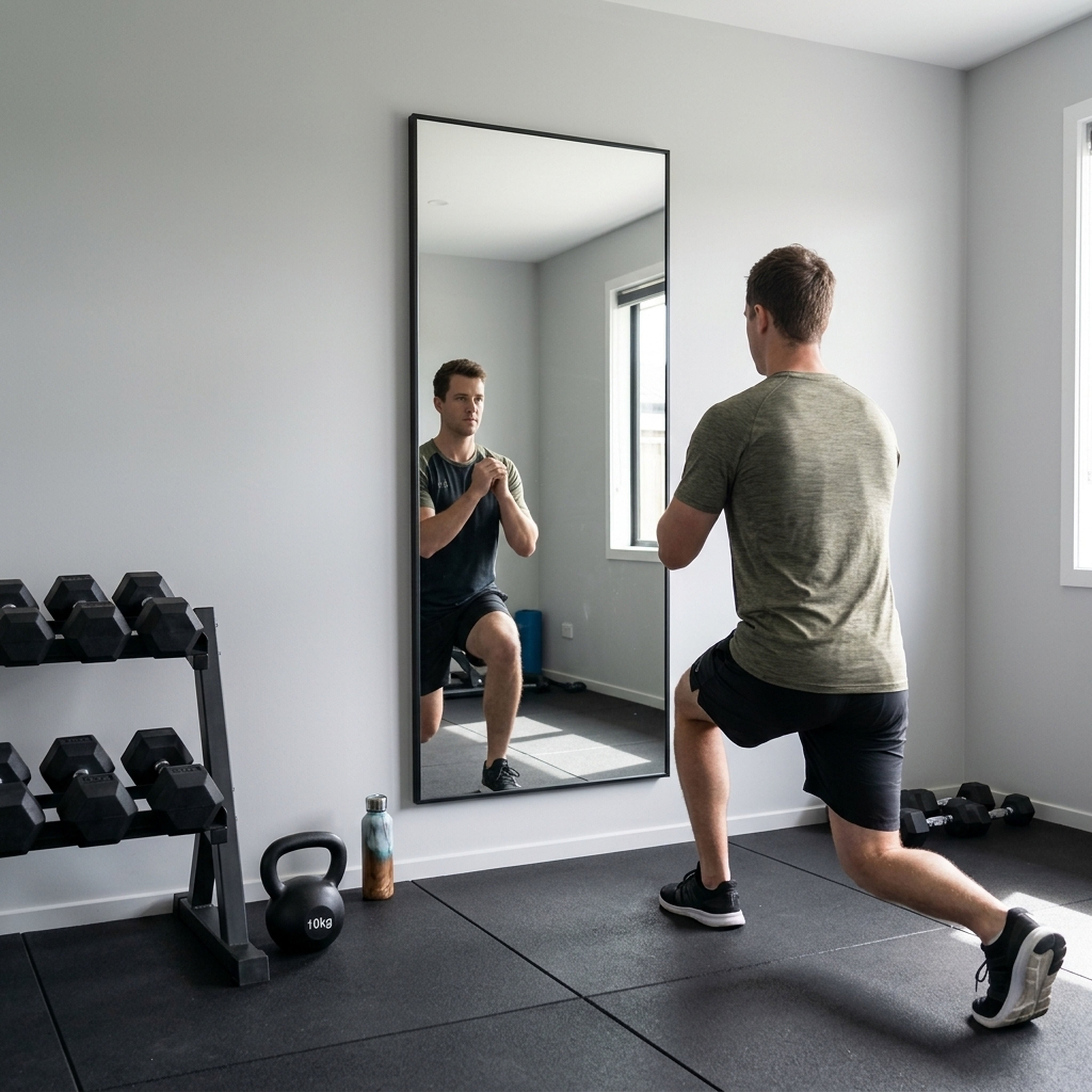 Zenith X Rectangular Full-Length Mirror | 180 x 80cm