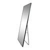 C&F Creation Zenith X Rectangular Full Length Mirror 180x80cm front view on white background showing full rectangular black frame