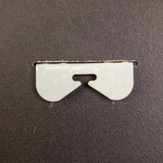 Close-up of the redesigned back hook system on the Zenith X full-length mirror, showcasing the sturdy engineered mounting bracket for secure and easy wall installation. The durable design ensures stability and safety while maintaining a clean, minimal aesthetic.